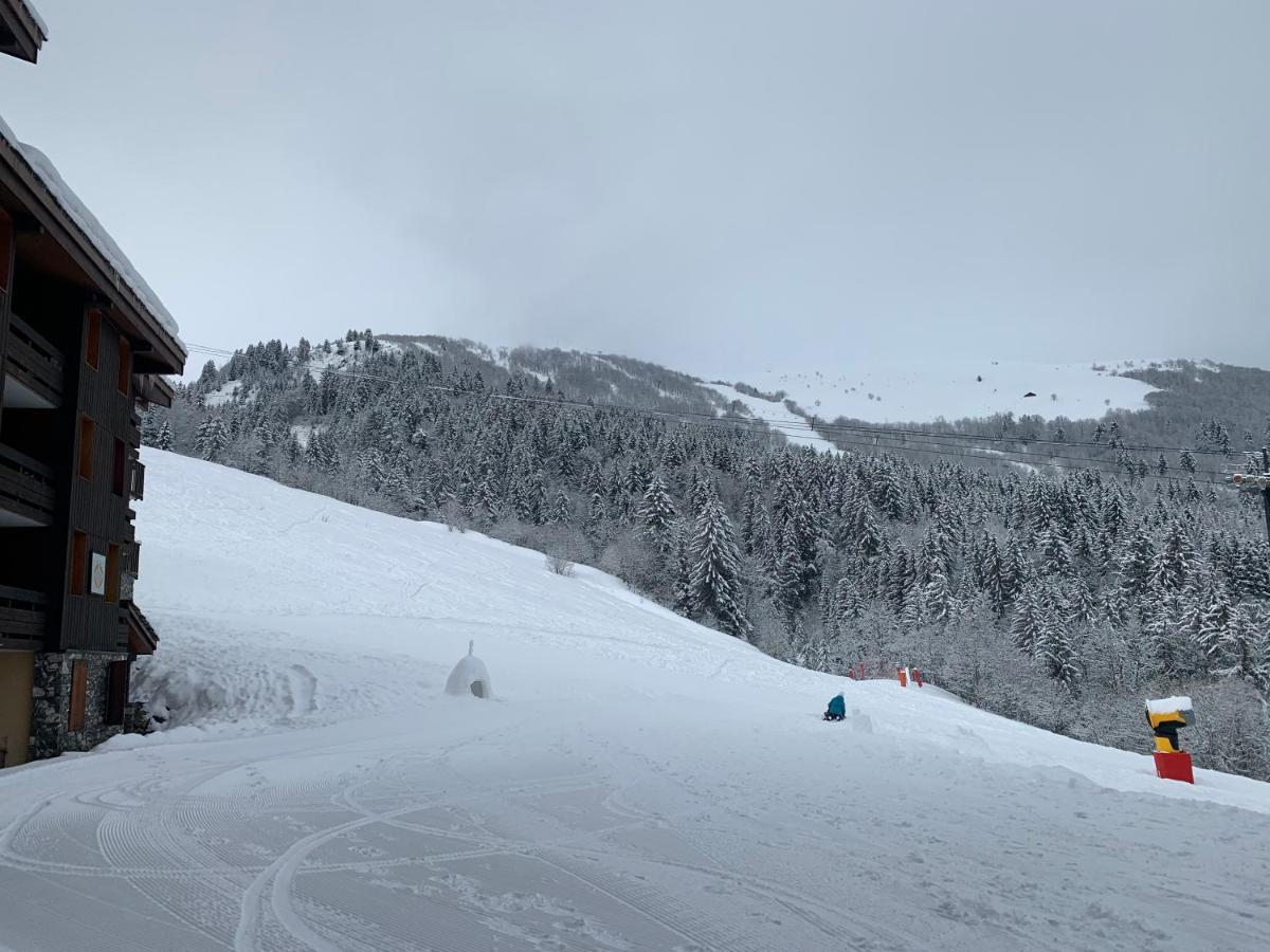 Valmorel Studio Skis Aux Pieds Exterior foto