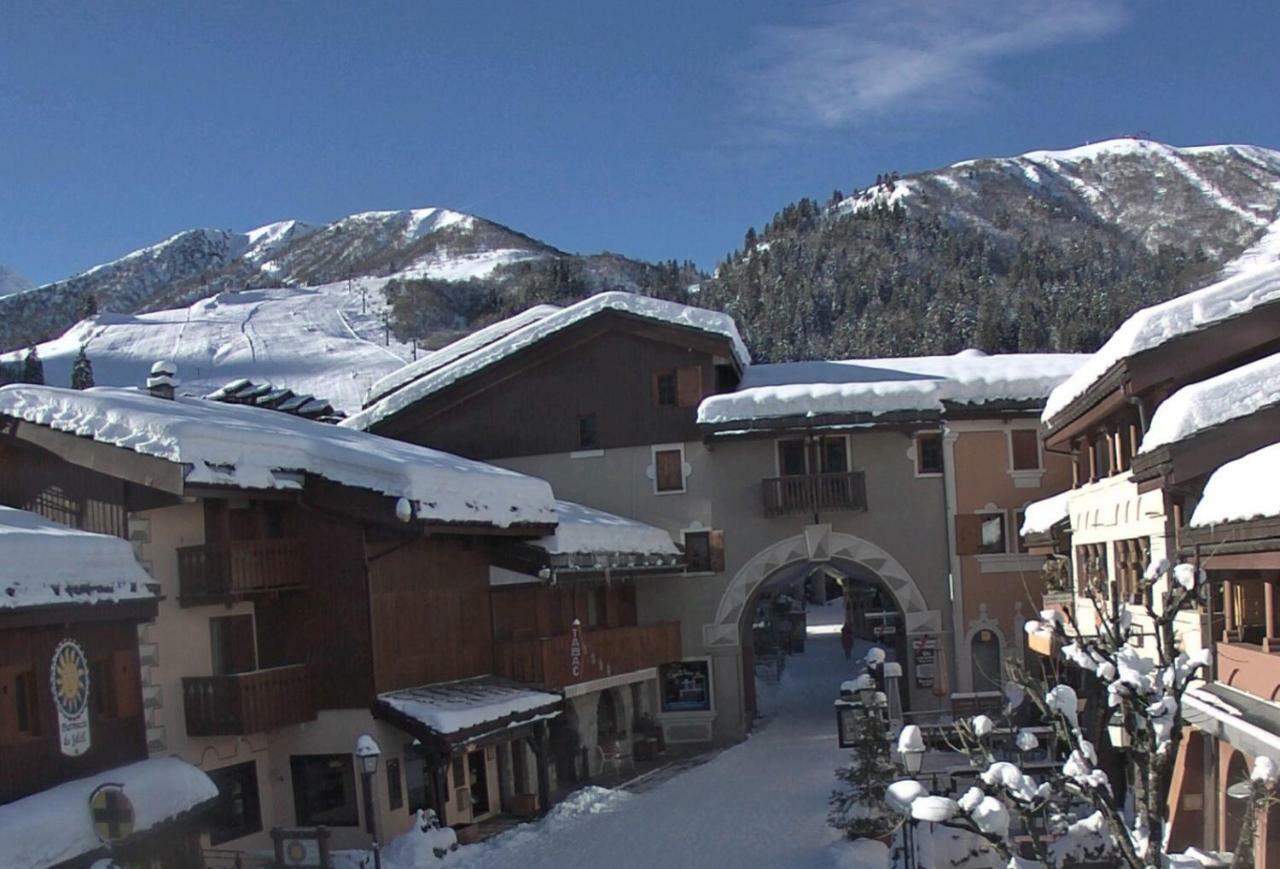 Valmorel Studio Skis Aux Pieds Exterior foto